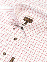 Load image into Gallery viewer, HARKILA Stenstorp 100% Cotton Shirt - Mens - Jester Red Check
