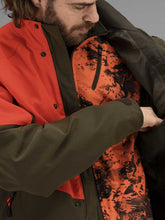 Load image into Gallery viewer, HARKILA Wildboar Pro jacket - Mens - Orange Blaze &amp; Willow Green
