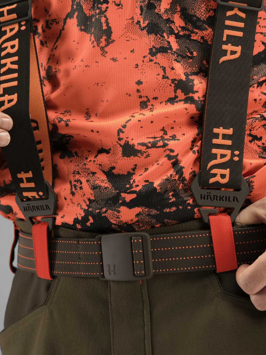 HARKILA Wildboar Pro Tech Braces - Mens - Orange Blaze