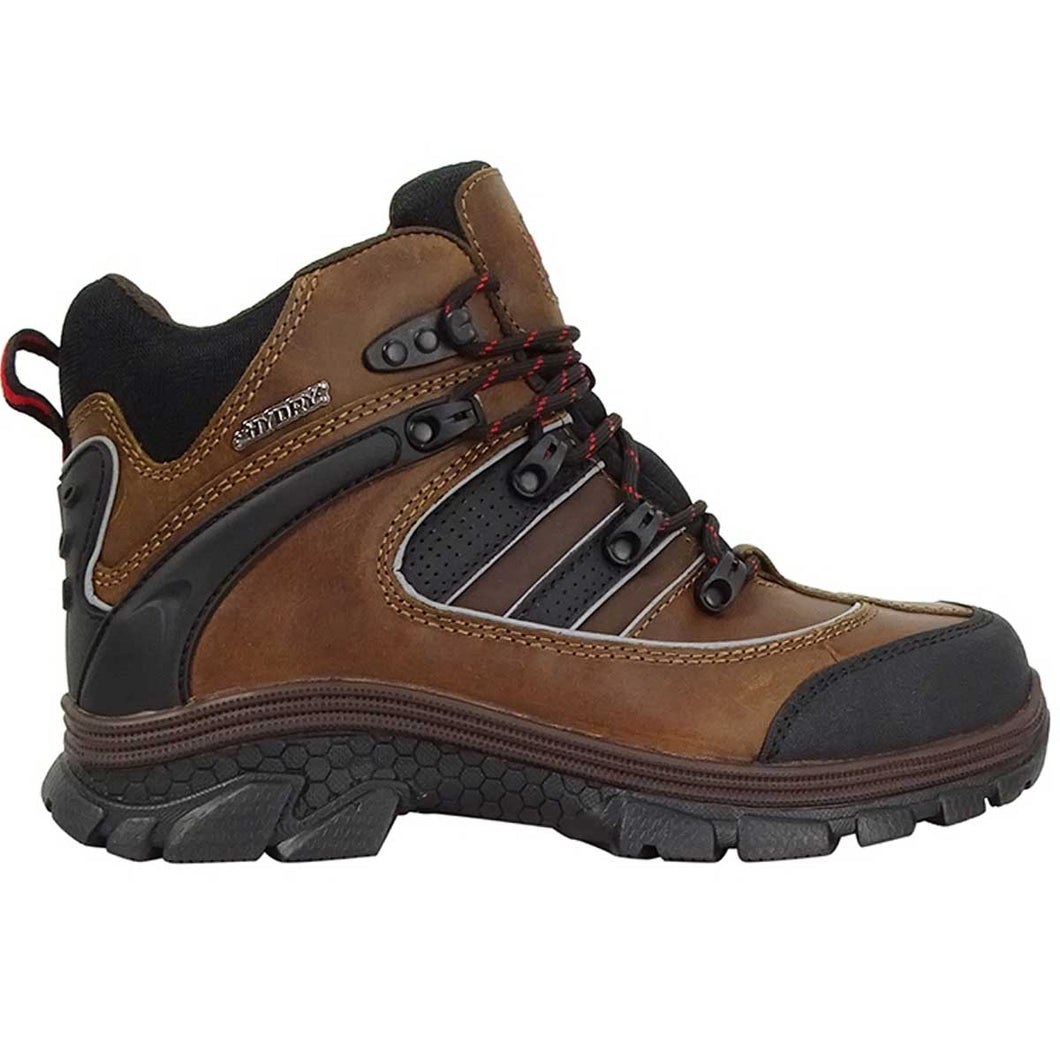 HOGGS OF FIFE Apollo Safety Hiker Boots - Mens - Crazy Horse Brown