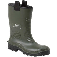 Load image into Gallery viewer, HOGGS OF FIFE Aqua Tuff Safety Rigger Wellingtons - Mens - Green
