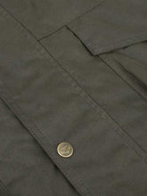 Load image into Gallery viewer, HOGGS OF FIFE Caledonia Men&#39;s Wax Jacket - Antique Olive
