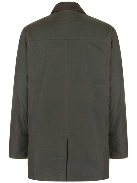 HOGGS OF FIFE Caledonia Men's Wax Jacket - Antique Olive