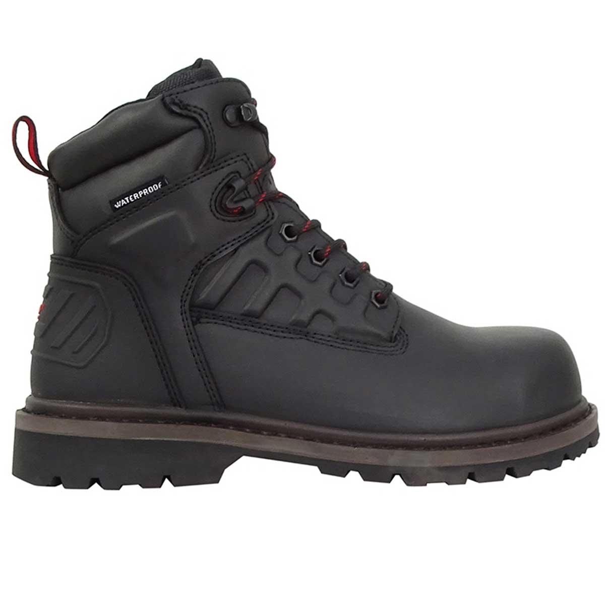 HOGGS OF FIFE Hercules Safety Lace-up Boots - Mens - Black
