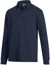 Load image into Gallery viewer, HOGGS OF FIFE Heriot Long Sleeve Rugby Shirt - Mens - Navy
