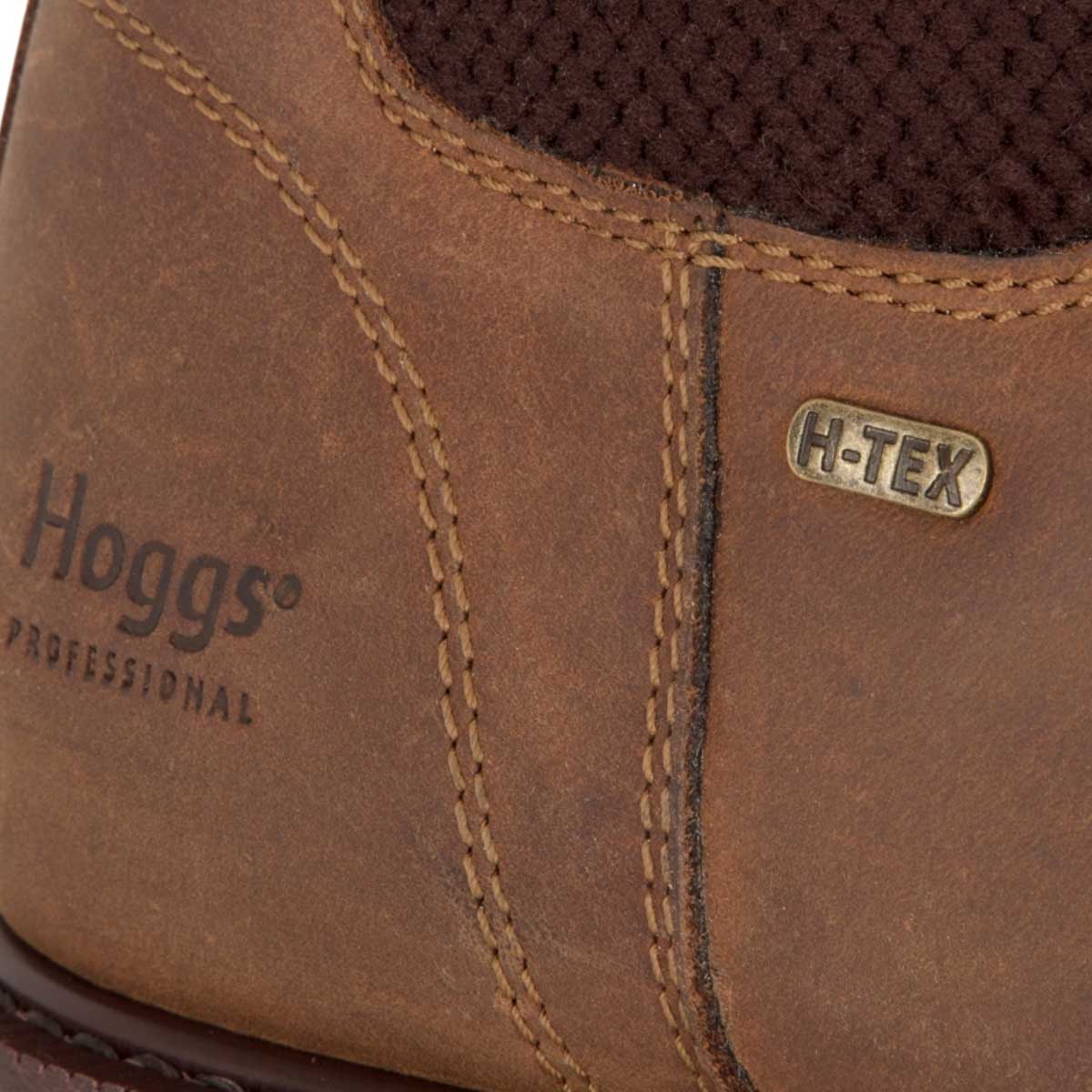 HOGGS OF FIFE Shire Pro Waterproof Dealer Boots - Crazy Horse Brown