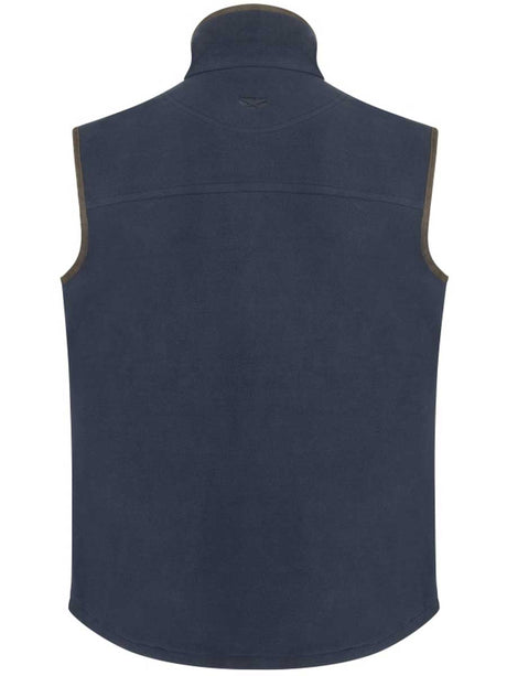 HOGGS OF FIFE Woodhall Fleece Gilet - Navy