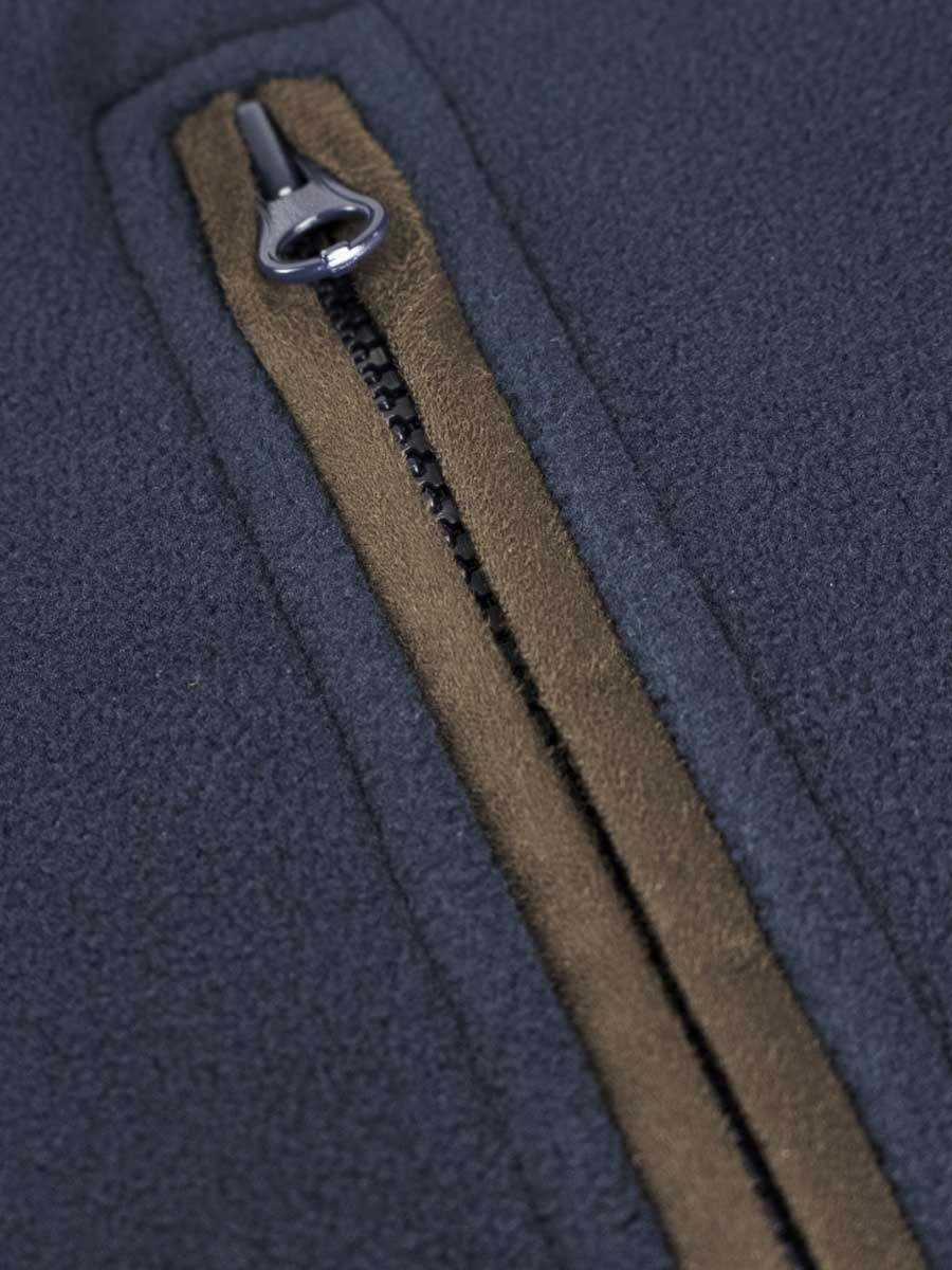 HOGGS OF FIFE Woodhall Fleece Gilet - Navy