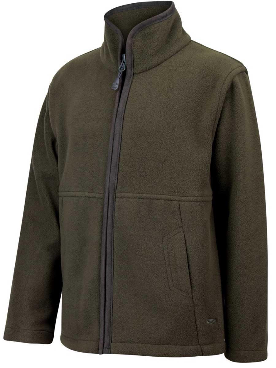 HOGGS OF FIFE Woodhall Junior Fleece Jacket - Green