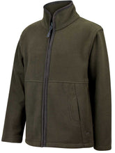 Load image into Gallery viewer, HOGGS OF FIFE Woodhall Junior Fleece Jacket - Green
