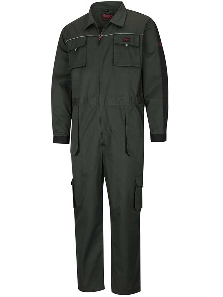 HOGGS OF FIFE WorkHogg Coverall - Zipped - Mens - Spruce/Black