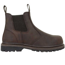 Load image into Gallery viewer, HOGGS OF FIFE Zeus Safety Dealer Boots - Mens - Crazy Horse Brown
