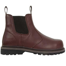 Load image into Gallery viewer, HOGGS OF FIFE Zeus Safety Dealer Boots - Mens - Full Grain Brown
