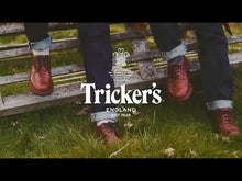 Load and play video in Gallery viewer, TRICKER&#39;S Bourton Shoes - Mens Dainite or Leather Sole - Marron Antique
