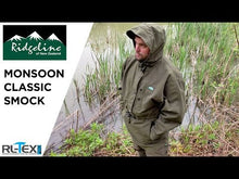 Load and play video in Gallery viewer, RIDGELINE Mens Monsoon Classic Smock - Dirt Camo
