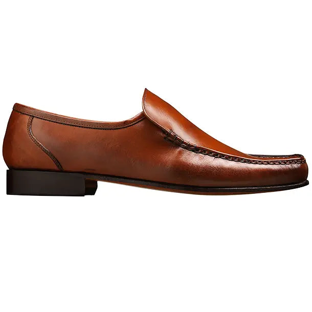 40% OFF BARKER Javron Shoes - Mens Moccasins - Brown Burnished Calf UK 11 Barker Shoes