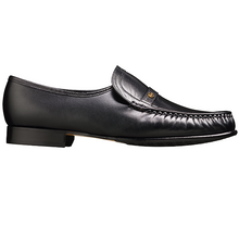 Load image into Gallery viewer, BARKER Jefferson Shoes - Mens Moccasins - Black Kid
