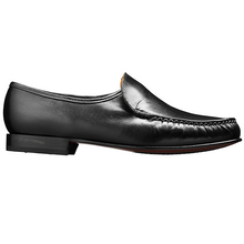 Load image into Gallery viewer, BARKER Laurence Shoes - Mens Moccasins - Black Kid
