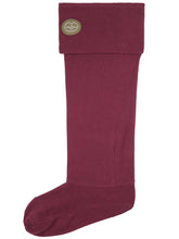 Load image into Gallery viewer, LE CHAMEAU Fleece Boot Liners - Cherry
