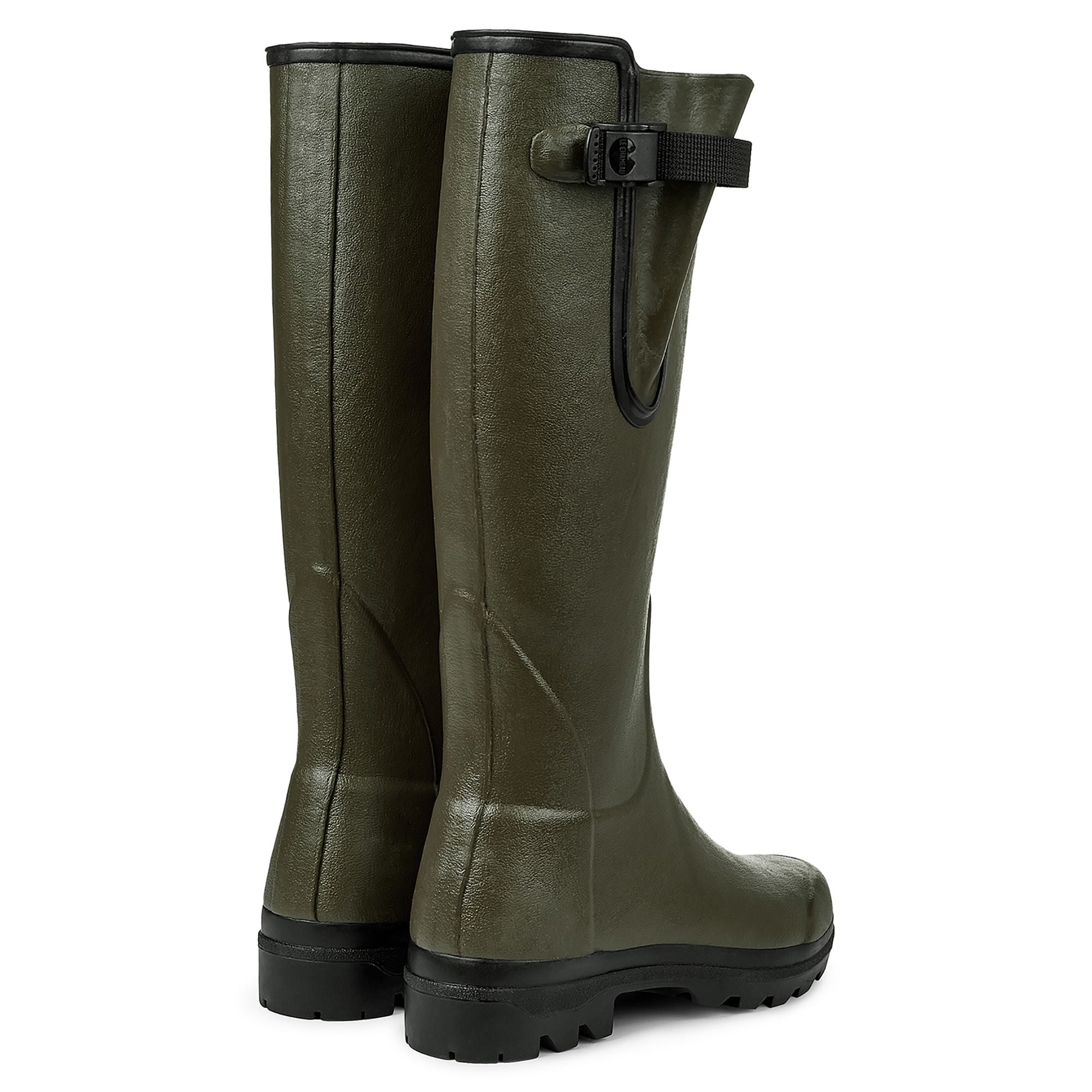 LE CHAMEAU Vierzon Boots - Ladies Jersey Lined - Vert Chameau – A Farley