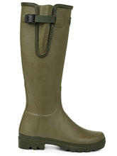 Load image into Gallery viewer, LE CHAMEAU Boots - Ladies Vierzon Jersey Lined - Vert Vierzon
