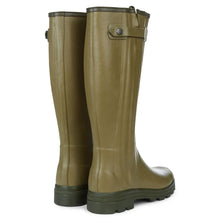 Load image into Gallery viewer, LE CHAMEAU Chasseur Boots - Mens Leather Lined Full Zip - Iconic Green
