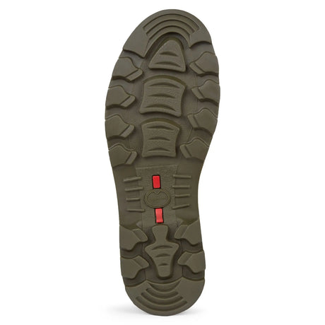 LE CHAMEAU Chasseur Boots - Mens Leather Lined Full Zip - Iconic Green Le Chameau