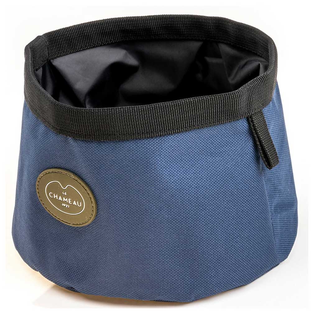 LE CHAMEAU Portable Dog Bowl - Bleu Fonce