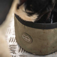 Load image into Gallery viewer, LE CHAMEAU Portable Dog Bowl - Iconic Green
