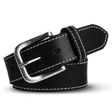 Load image into Gallery viewer, MEYER Casual Jeans Belt - Handmade Leather - Black

