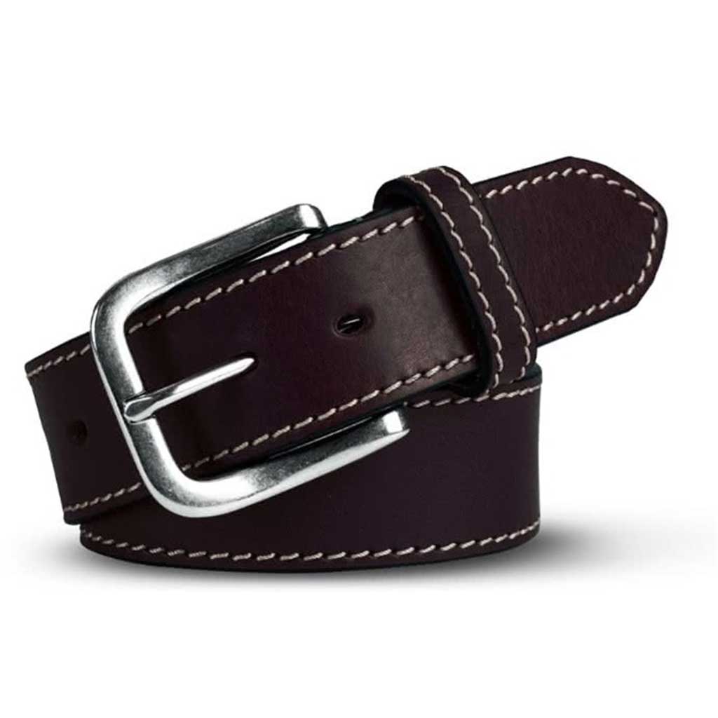 MEYER Casual Jeans Belt - Handmade Leather - Brown