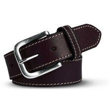 Load image into Gallery viewer, MEYER Casual Jeans Belt - Handmade Leather - Brown
