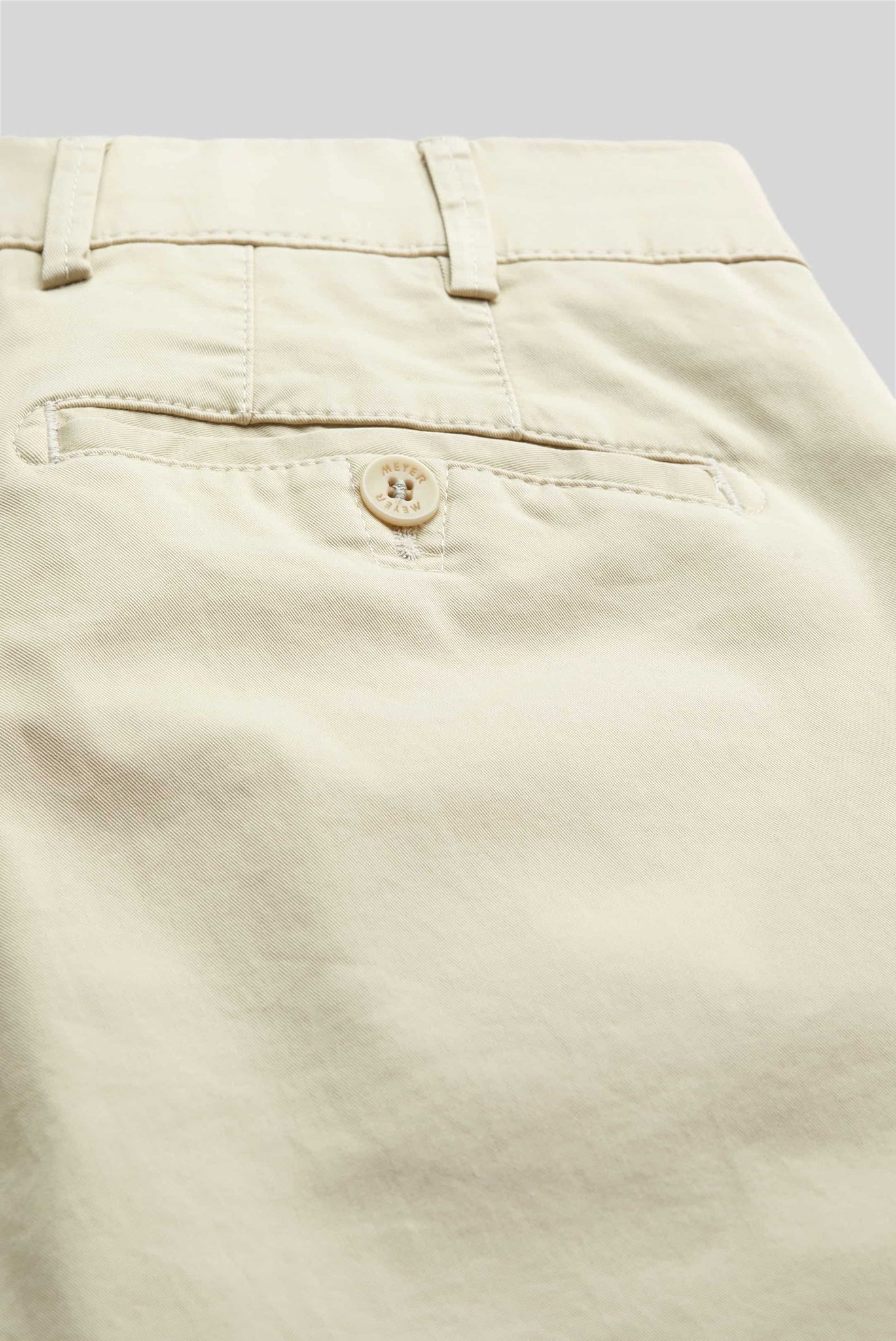MEYER Trousers - Roma 3001 Light-Weight Fairtrade Cotton Chinos - Beig ...