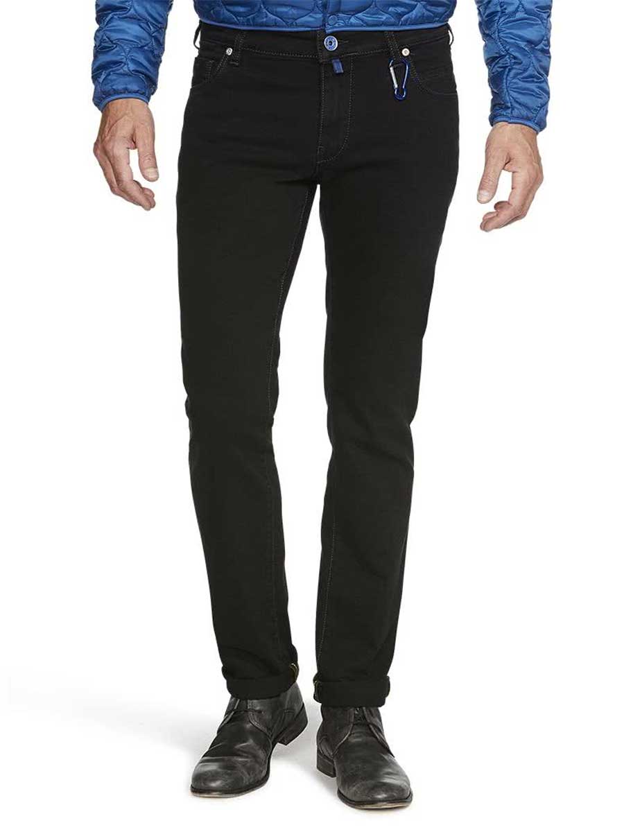 Meyer M5 Jeans - 6206 Stretch Denim - Slim Fit - Black