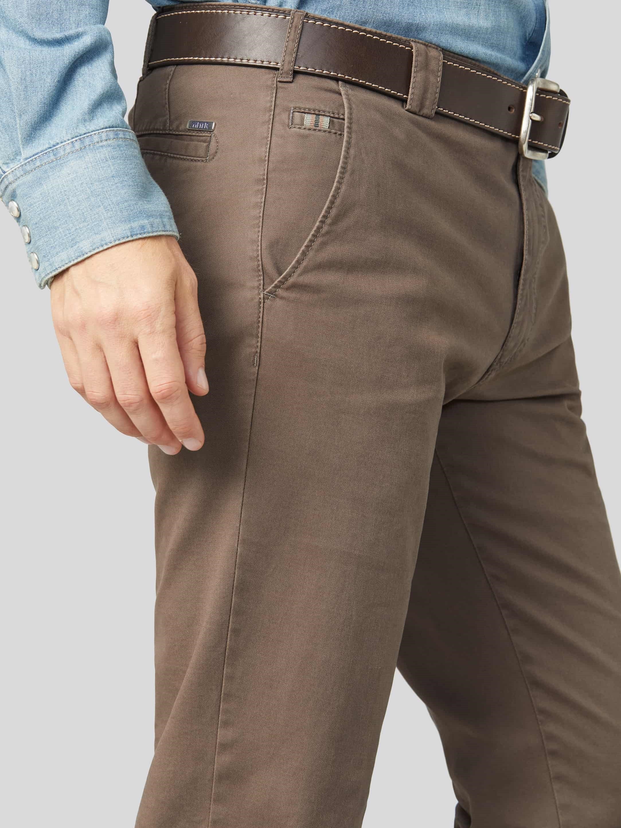 MEYER Roma Trousers - 316 Luxury Cotton Chinos - Stone