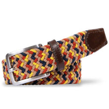 Load image into Gallery viewer, MEYER Woven Belt - Super Stretch - Multi Colour Beige
