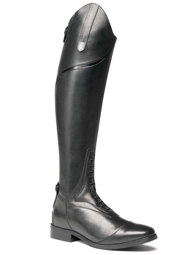 40% OFF - MOUNTAIN HORSE Sovereign High Rider Boots - Black - Size: UK 7 TALL NARROW