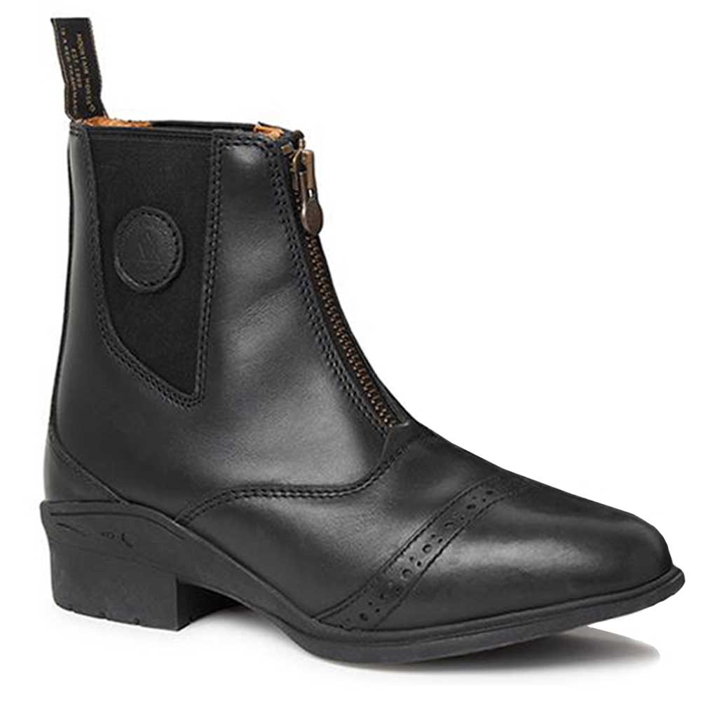 50% OFF - MOUNTAIN HORSE Aurora Zip Paddock Boots - Black - Size: UK 7.5 (EU 41)