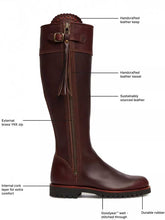 Load image into Gallery viewer, PENELOPE CHILVERS Long Tassel Boots - Leather - Conker
