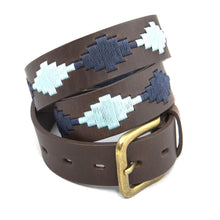 Load image into Gallery viewer, Pioneros - Argentinian Polo Belt in Navy/Blue
