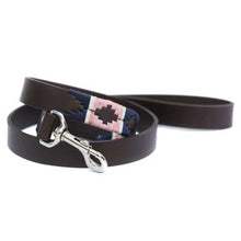 Load image into Gallery viewer, PIONEROS Polo Dog Lead - 810 Pink/Navy/White Stripe
