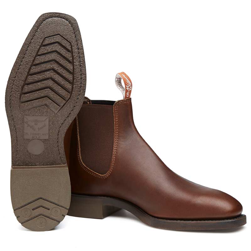 RM WILLIAMS Lachlan Boots - Men's - Water-Resistant Brown Vesta