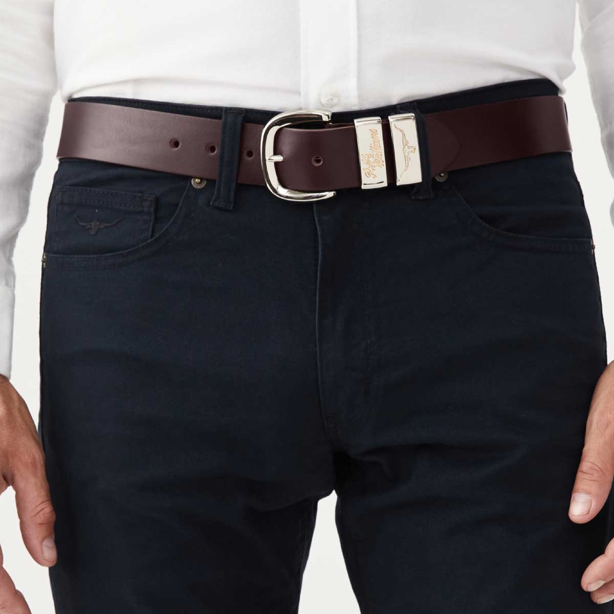 RM Williams - Jerrawa Leather Belt 1.5"