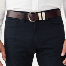 Load image into Gallery viewer, RM WILLIAMS Jerrawa Belt - Men&#39;s CB583 Leather 1.5&quot; - Chestnut
