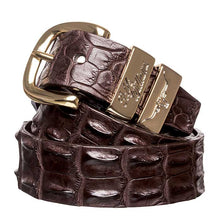 Load image into Gallery viewer, RM WILLIAMS Belt - Men&#39;s Saltwater Crocodile 1.5&quot; - Chestnut
