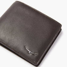 Load image into Gallery viewer, RM WILLIAMS Bi-Fold Wallet - Men&#39;s City Slim Leather - Chocolate RM Williams
