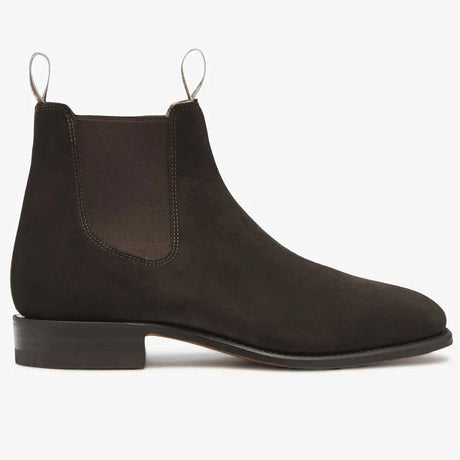 RM WILLIAMS Boots - Men's Comfort Craftsman - Chocolate Suede