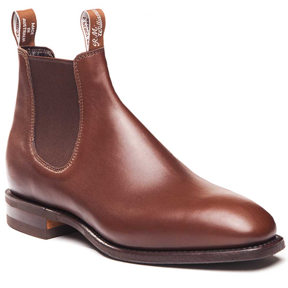 RM WILLIAMS Boots - Men's Comfort Craftsman - Dark Tan