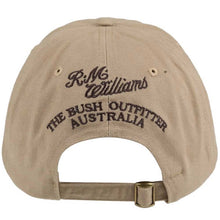Load image into Gallery viewer, RM WILLIAMS Cap - Longhorn Steers Head Logo - Buckskin
