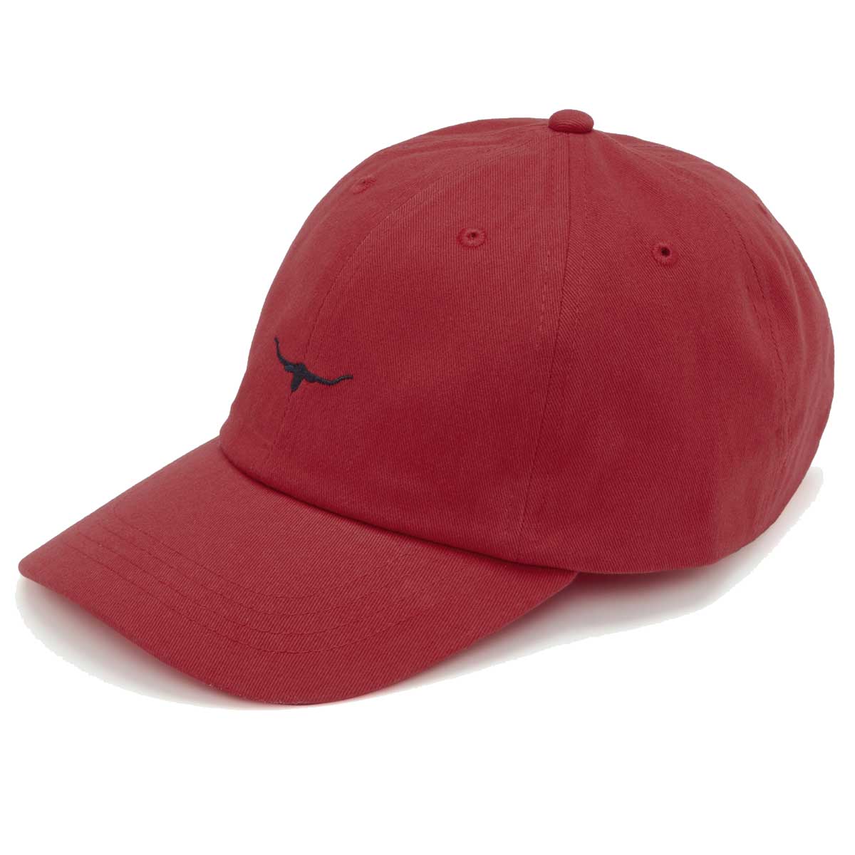 RM WILLIAMS Cap - Longhorn Steers Head Mini Logo - Red
